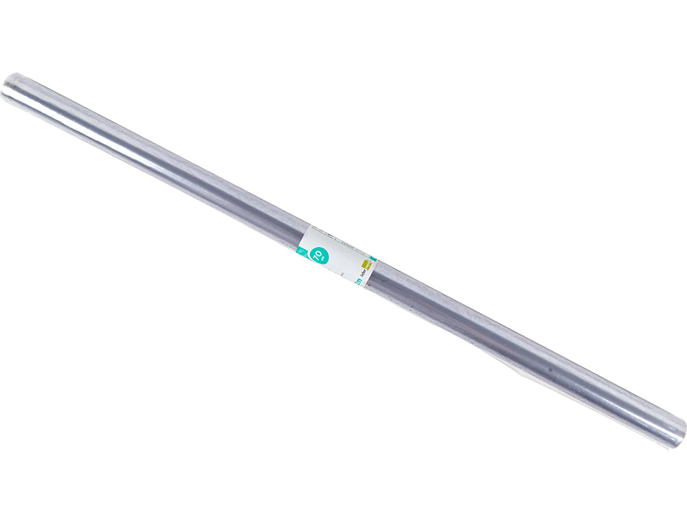 ROLLO PLASTICO FORRALIBROS LIDERPAPEL 0,45X2 MT 70 MC