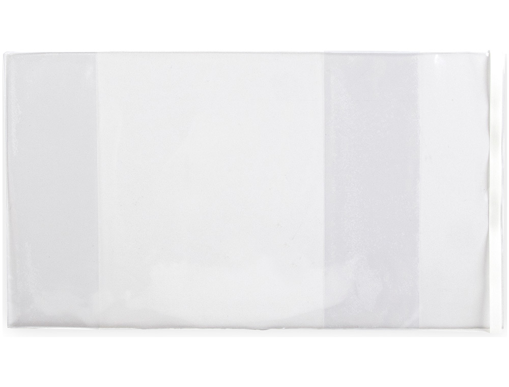 FORRALIBRO LIDERPAPEL Nº29 CON SOLAPA AJUSTABLE ADHESIVO 293 X 530 MM