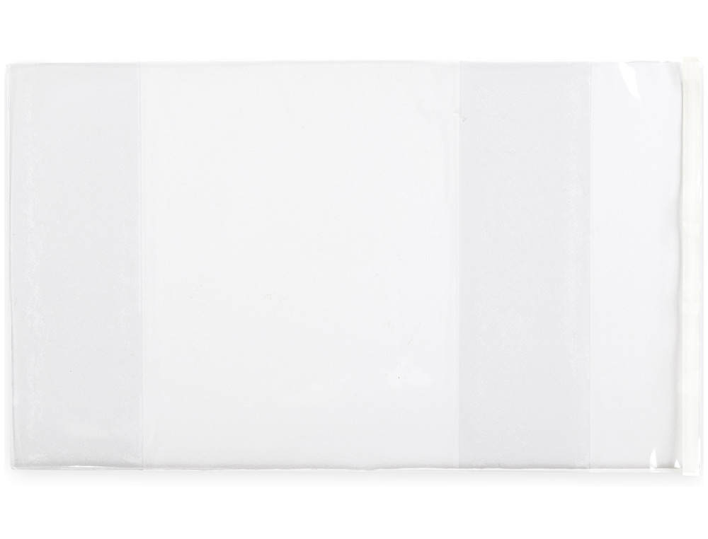 FORRALIBRO LIDERPAPEL Nº31 CON SOLAPA AJUSTABLE ADHESIVO 312 X 530 MM