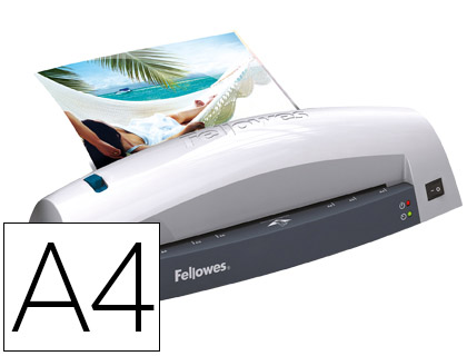 PLASTIFICADORA FELLOWES LUNAR DIN A4 2 RODILLOS HASTA 125 MC